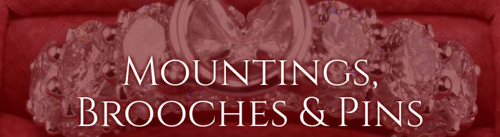 Mountings, Brooches & Pins