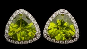August Birthstone - Peridot Earrings